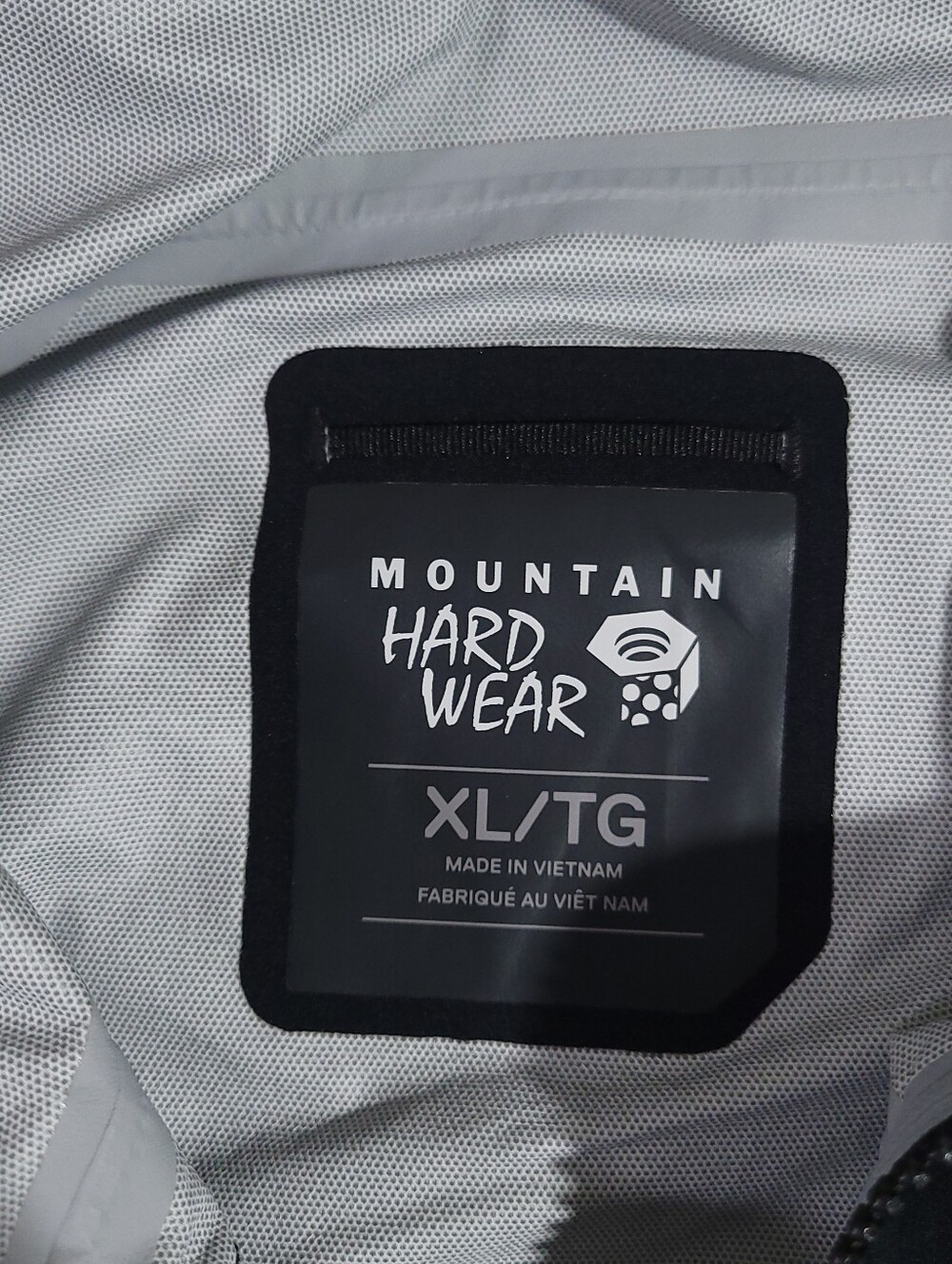 Mountain Hardwear Ozonic Rain Jacket Men’s XL Black Stretch Vented Hiking Travel - Picture 3 of 6